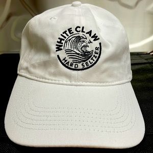 White Claw Hard Seltzer Adjustable Strap Back Hat
